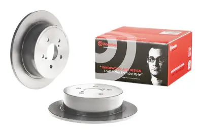 Última Oportunidad Juego de discos de freno COATED DISC LINE BREMBO 08.A605.11